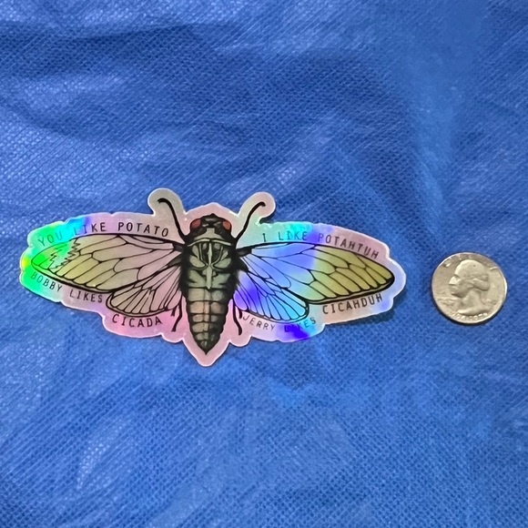 💀⚡️🪬 GDF GRATEFUL DEAD Band vinyl HoLo Sticker Lot of 6 various SYF the Boys - Picture 5 of 12